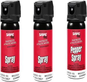 (1-4 Pieces) 110ml Pepper Spray - Water Jet Sprayer - flip top Safety - Fast and Accurate Aiming, Safe Protection, Unisex
