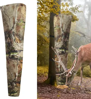 1 Pack Adjustable Deer Bag Feeder - Durable Camo Hunting Deer Feeder Bag, Tree Hugger Gravity Deer Feeder for Hunting and Feeding Wild Animals, 101 lb, Weatherproof Oxford