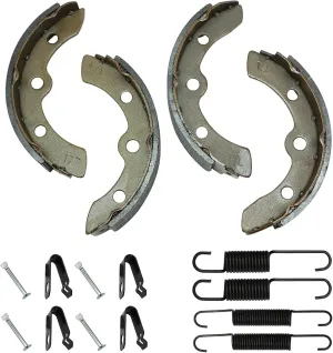 101823201 Club Car Brake Shoes Springs Pins Kits for Yamaha DS PrecedentG1/G2/G3/G5/G8/G9/G11 E-Z-GO Gas Electric Golf Cart Replacement Brake Shoes