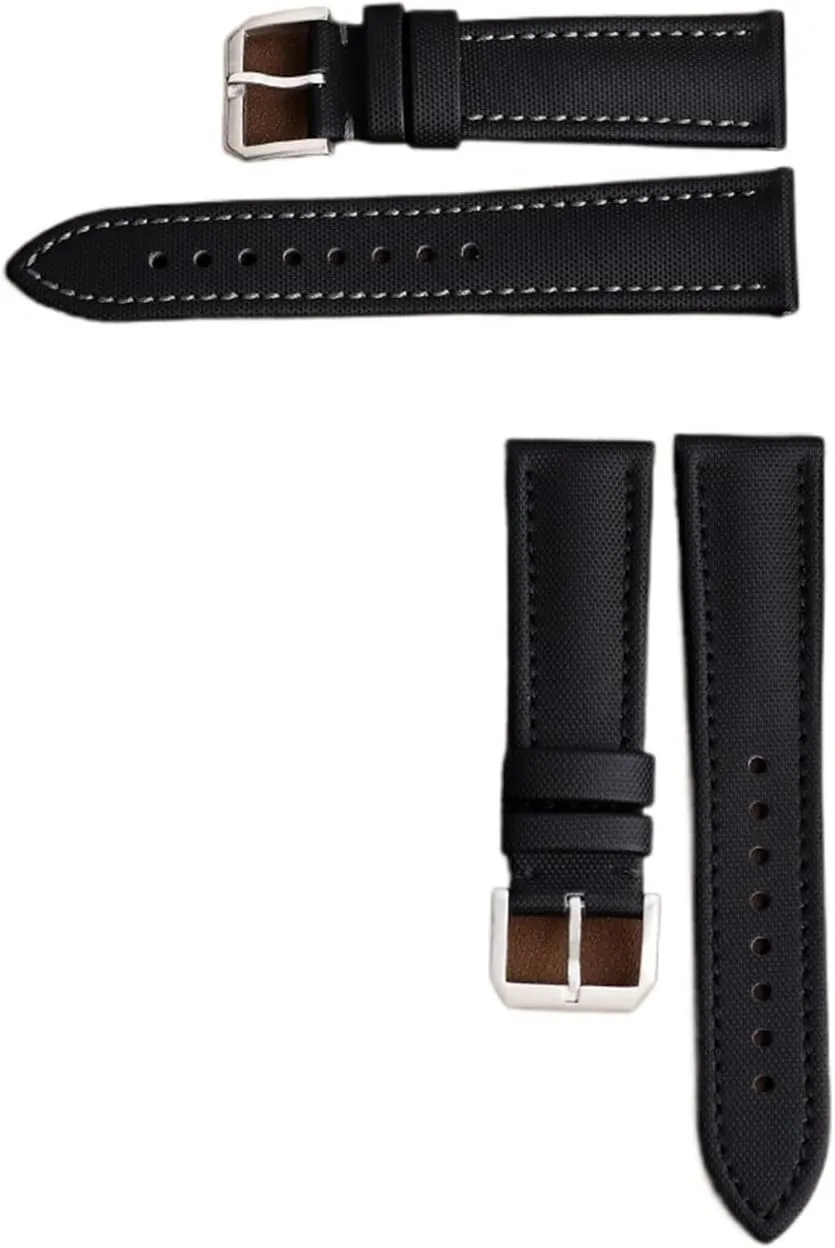 18mm 19mm 20mm 21mm 22mm Sailcloth Straps Compatible With Omega Blancpain Seiko Divers Watches Men Women Quick Release Waterproof Watch Band