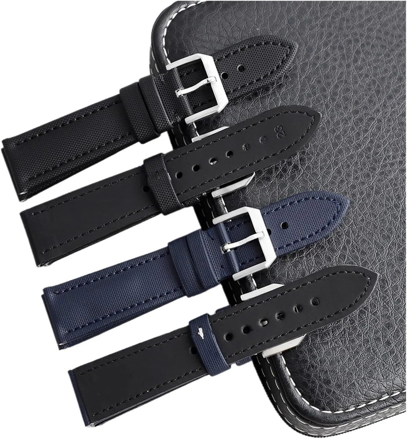 18mm 19mm 20mm 21mm 22mm Sailcloth Straps Compatible With Omega Blancpain Seiko Divers Watches Men Women Quick Release Waterproof Watch Band