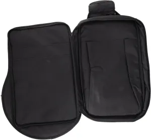 1Pc Dedicated Drum Storage Bag Thickened Sponge Instrument Case for Dumb Drum Durable Carrying Pouch for Organizing Drum Necessities Black