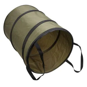 1Pc Portable Collapsible Trash Can Oxford Cloth Outdoor Storage for Camping Fishing and Garden to Fold Lock Design for Convenient Use and Transport