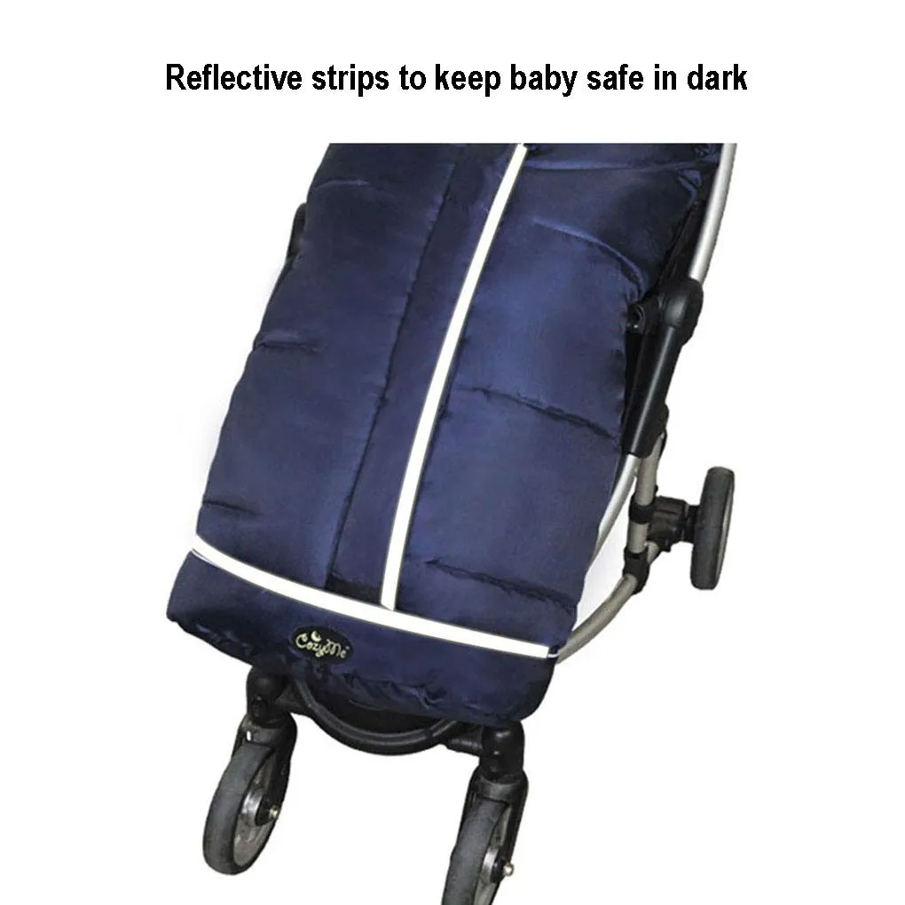 3in1 Baby Sleeping Bag Adaptable for Toddler Strolllers Buggy Pushchair,Cozy Toes, Comfortable,Length Adjustable,Practical Design Makes Us Outstanding,6-36M,Navy Blue