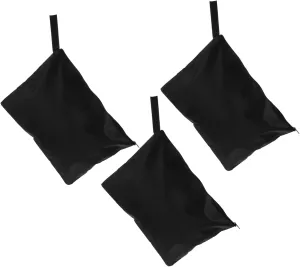 3Pcs Tool Bag Oxford Cloth Zippered Tool Pouch Portable Handbag for Electricians Carpenters and Contractors Storage