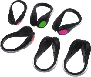 6pcs Luminous Shoe Clip Lights Running Shoe Lights Running Reflective Gear Rechargeable Led Safety Clip Led Reflective Sports Plastic Random Color