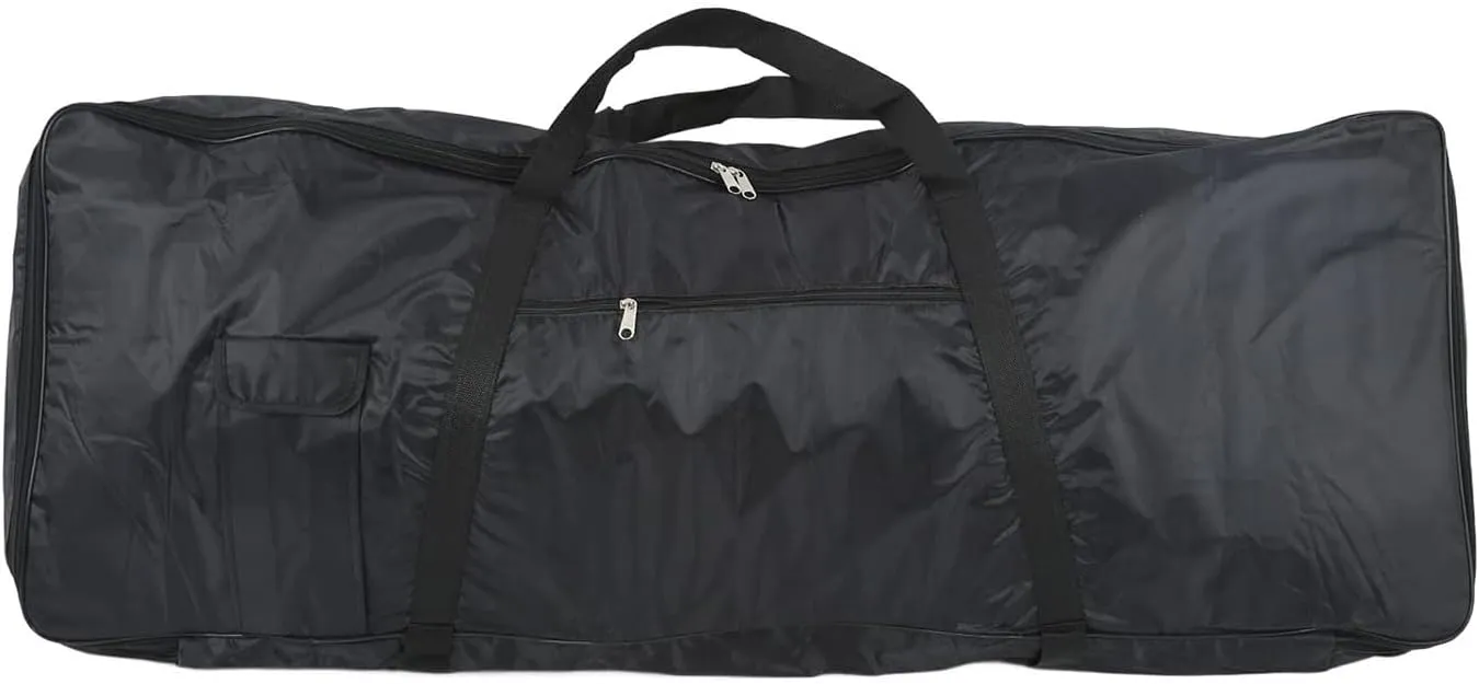 76 Key Keyboard Case, Portable Electric Piano Keyboard Gig Bag-Waterproof Durable 420D Nylon Oxford Cloth, 39"x 16"x 5"