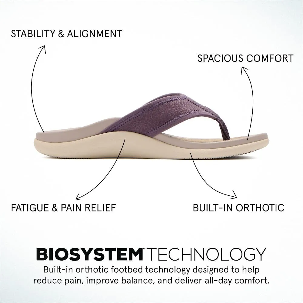 ABEO Laguna Flip Flops For Women | Orthopedic Sandals | Arch Support Flip Flops | Plantar Fasciitis Relief Sandals | Built-In Orthotics Inserts For Women