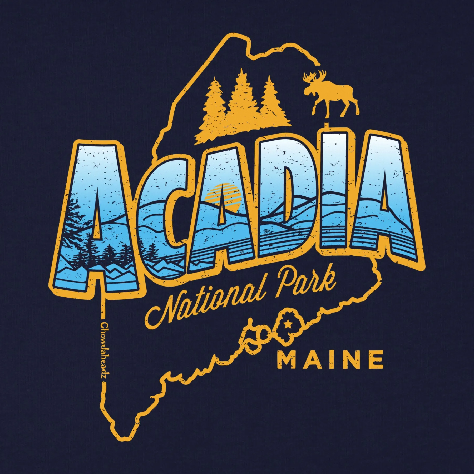 Acadia National Park Youth Hoodie