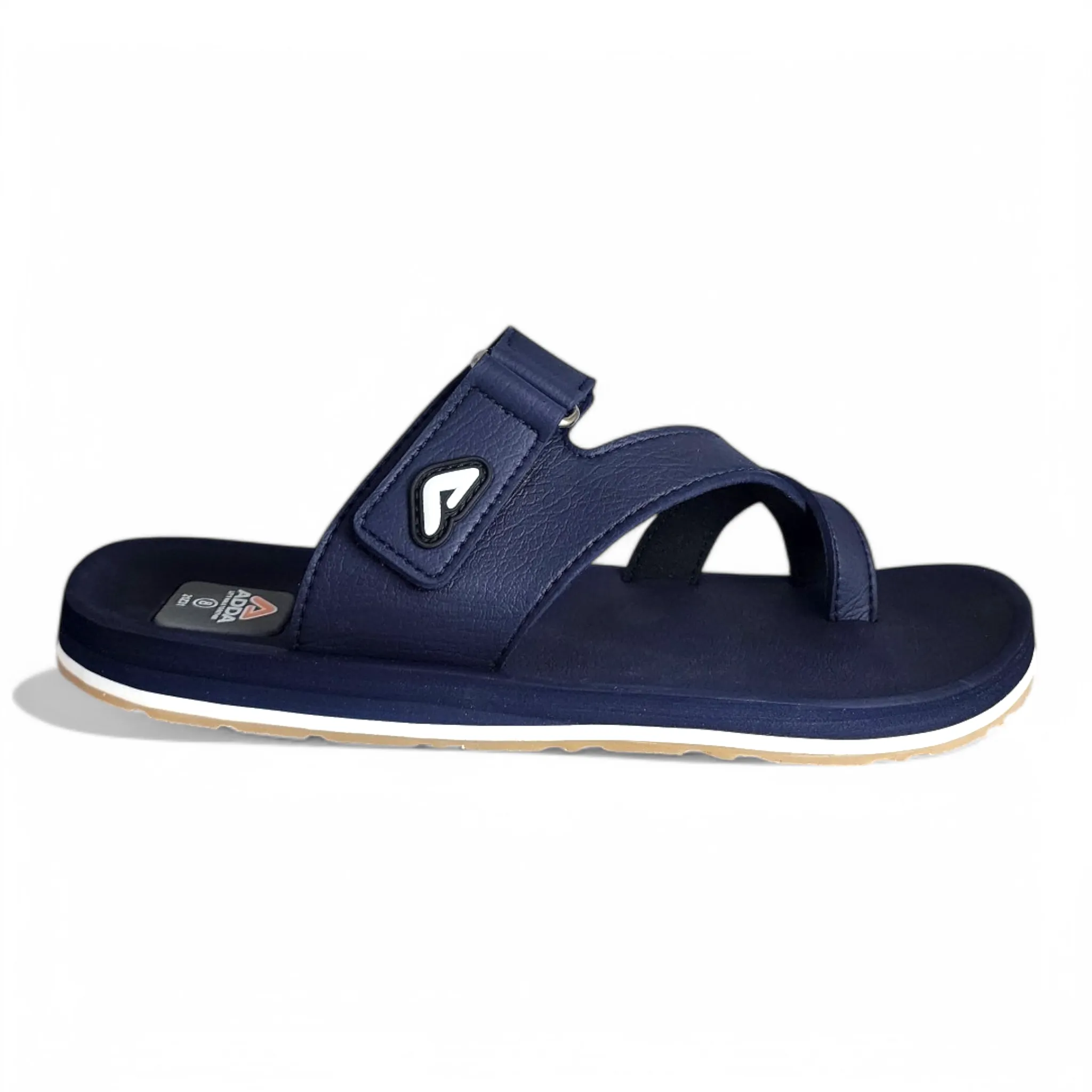 ADDA CLUB1 FULL NAVY Men's Slipper/Chapple/Flip flop