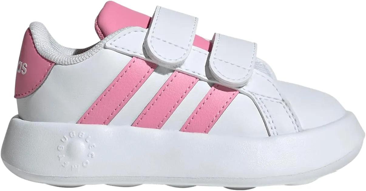 adidas Baby-Boy's Grand Court 2.0 Velcro Strap Sneaker