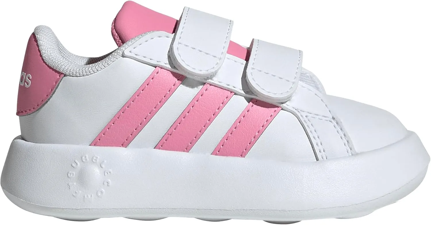 adidas Baby-Boy's Grand Court 2.0 Velcro Strap Sneaker