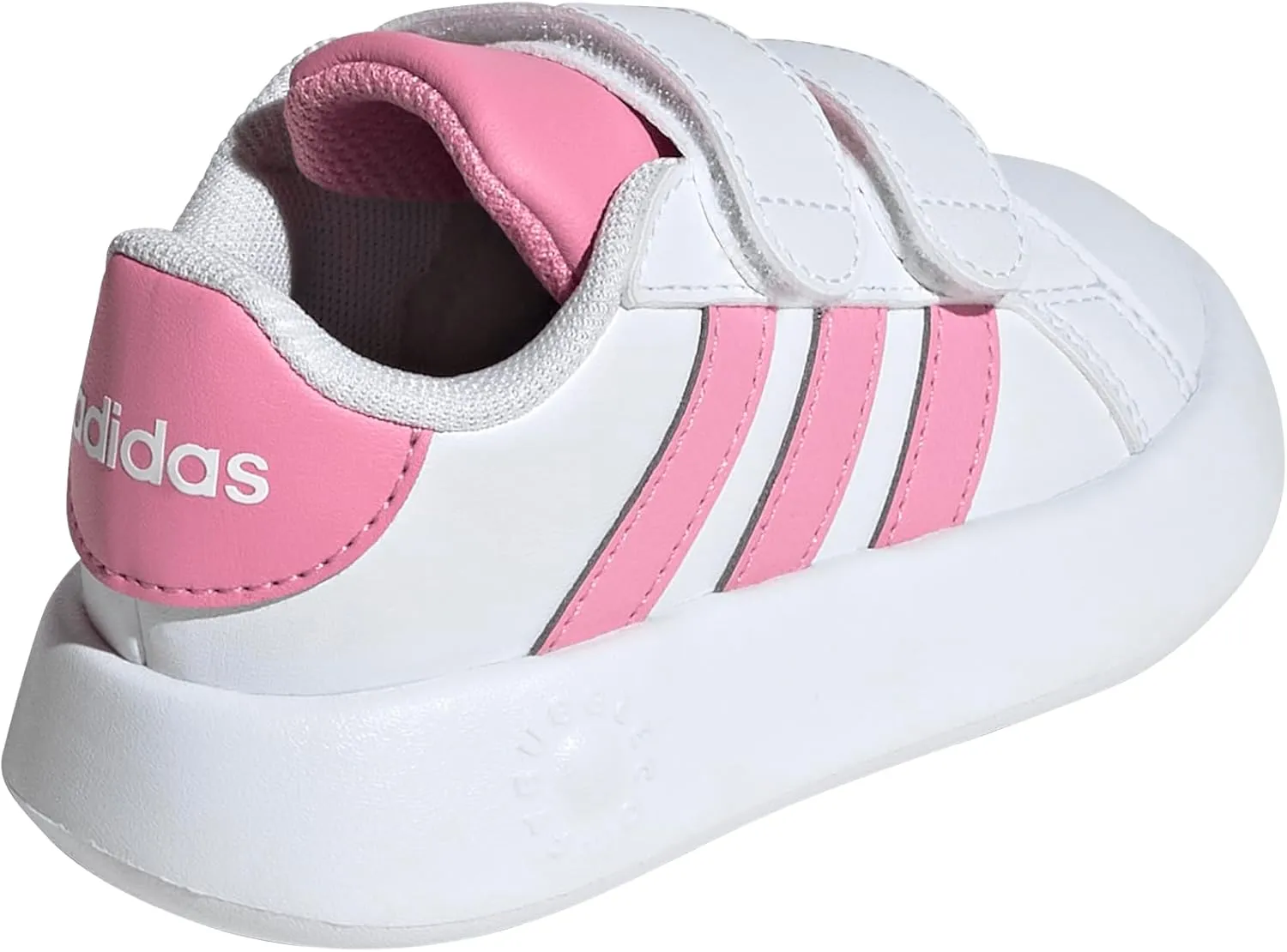 adidas Baby-Boy's Grand Court 2.0 Velcro Strap Sneaker