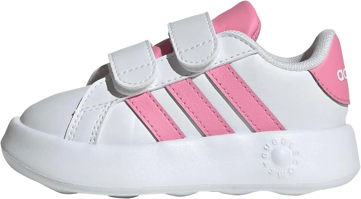 adidas Baby-Boy's Grand Court 2.0 Velcro Strap Sneaker