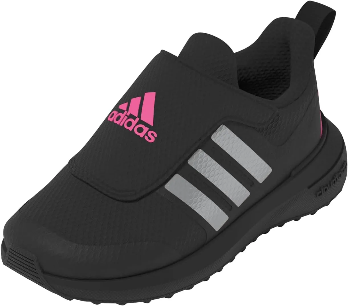 adidas Infant Girls Fortarun 2.0 Ac Slip On Sneakers Shoes - Pink