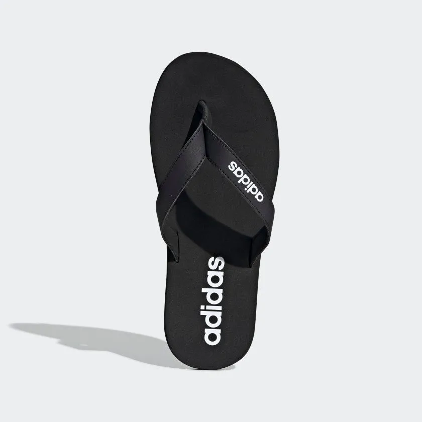 Adidas Mens Eezay Flip-Flops - Black/White
