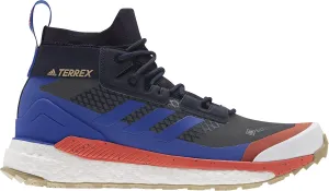 adidas Men's Terrex Free Hiker GTX Hiking Shoes, Grey Six/Bold Blue/Legend Ink - 8