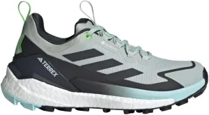 adidas Womens Terrex Free Hiker 2 Low GTX Hiking Hiking Sneakers Shoes - Green