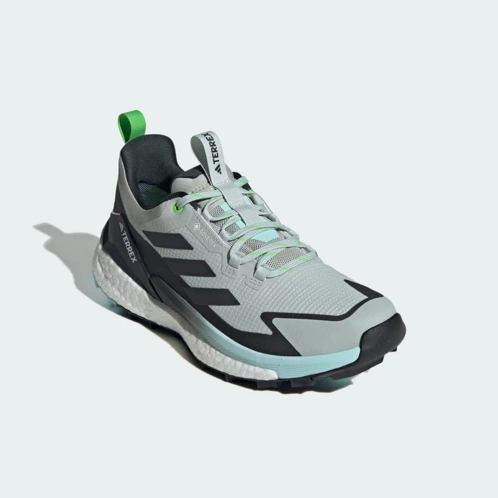 adidas Womens Terrex Free Hiker 2 Low GTX Hiking Hiking Sneakers Shoes - Green