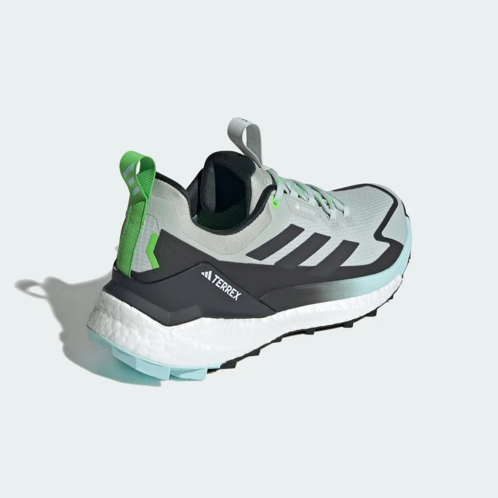 adidas Womens Terrex Free Hiker 2 Low GTX Hiking Hiking Sneakers Shoes - Green