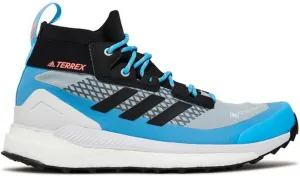 adidas Womens Terrex Free Hiker Gore-Tex Hiking Shoes, Magic Grey Sky Rush