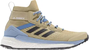 adidas Women's Terrex Free Hiker Primeblue Hiking Shoes, Beige Tone/Core Black/Ambient Sky - 6