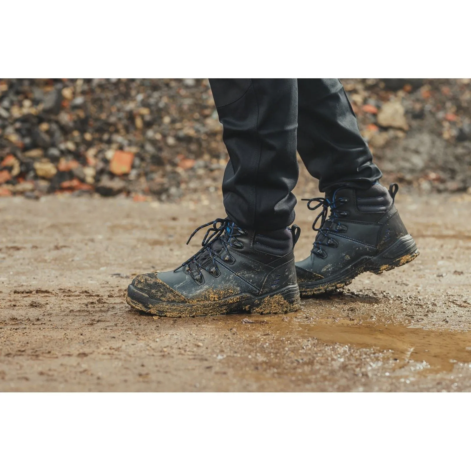Amblers Safety Unisex 308C Metal Free Safety Boot in Black