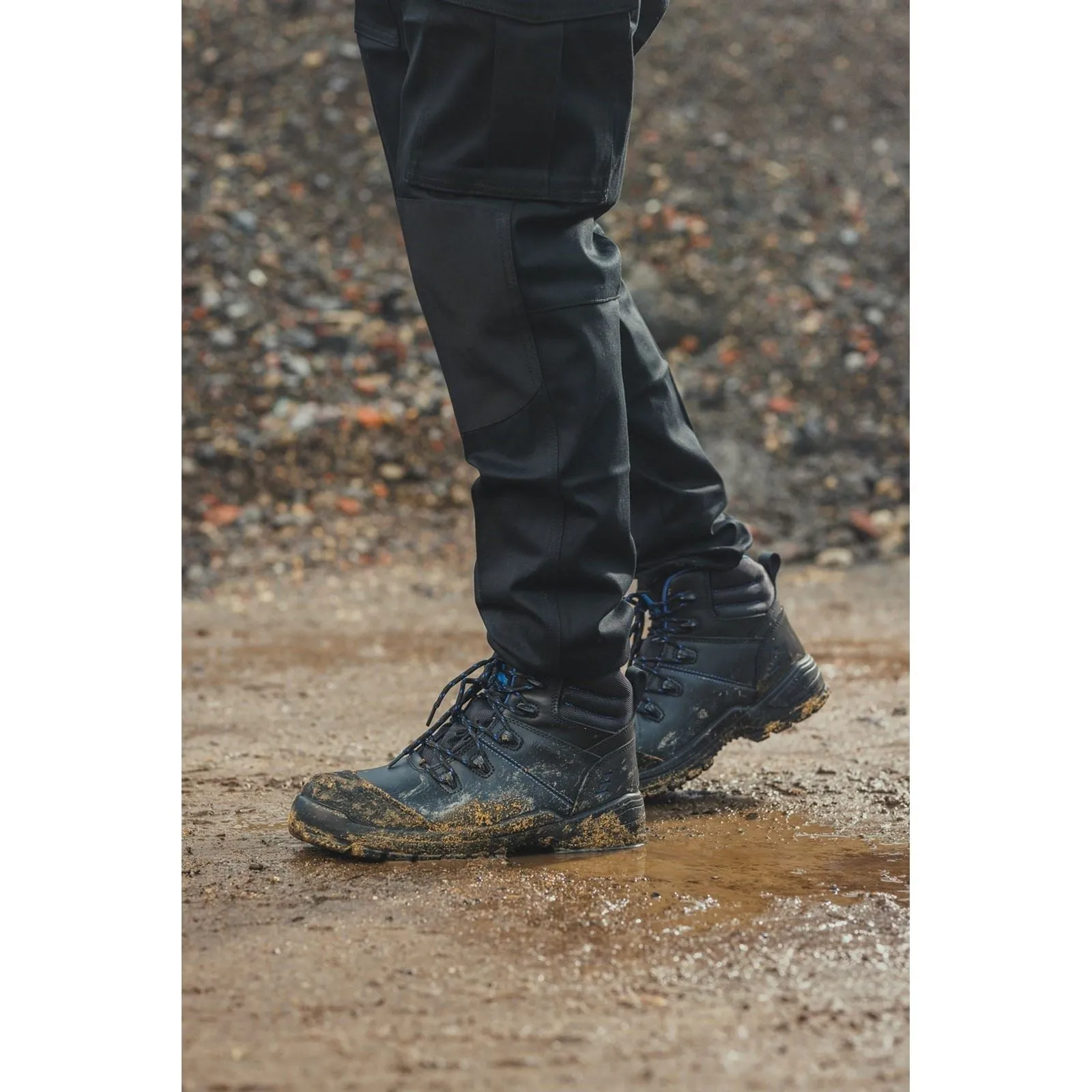 Amblers Safety Unisex 308C Metal Free Safety Boot in Black