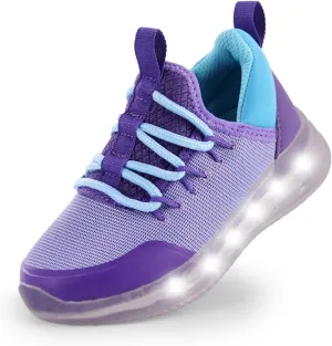 AMZZPIK LUMIKICK Light Up Shoes for Boys Girls Kids Tennis Sneakers Walking Led Glow Shoe for Toddler