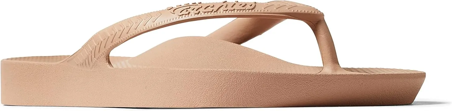 Archies Arch Support Flip Flops for Men & Women – Orthotic Sandals for Plantar Fasciitis Relief – Lightweight, Cushioning, Shock-Absorbing Thong Sandals for Walking, Foot Pain & All-Day Comfort