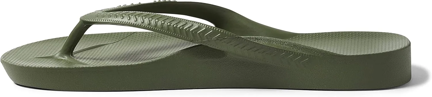 Archies Arch Support Flip Flops for Men & Women – Orthotic Sandals for Plantar Fasciitis Relief – Lightweight, Cushioning, Shock-Absorbing Thong Sandals for Walking, Foot Pain & All-Day Comfort