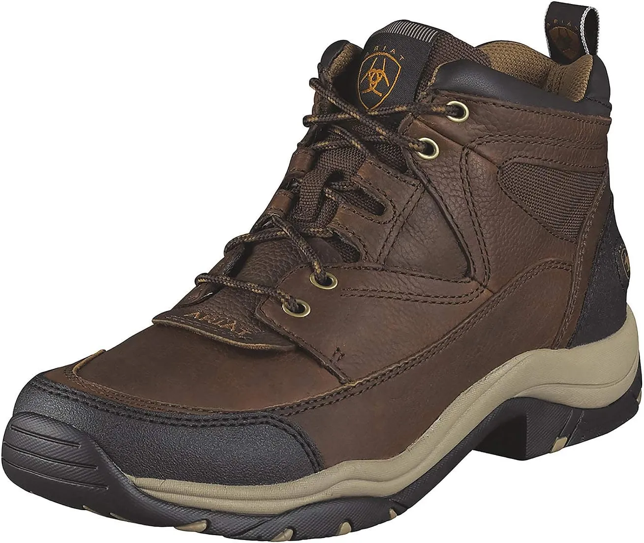 Ariat Terrain Hiking Boot– Men’s Leather Outdoor Hiking Boots