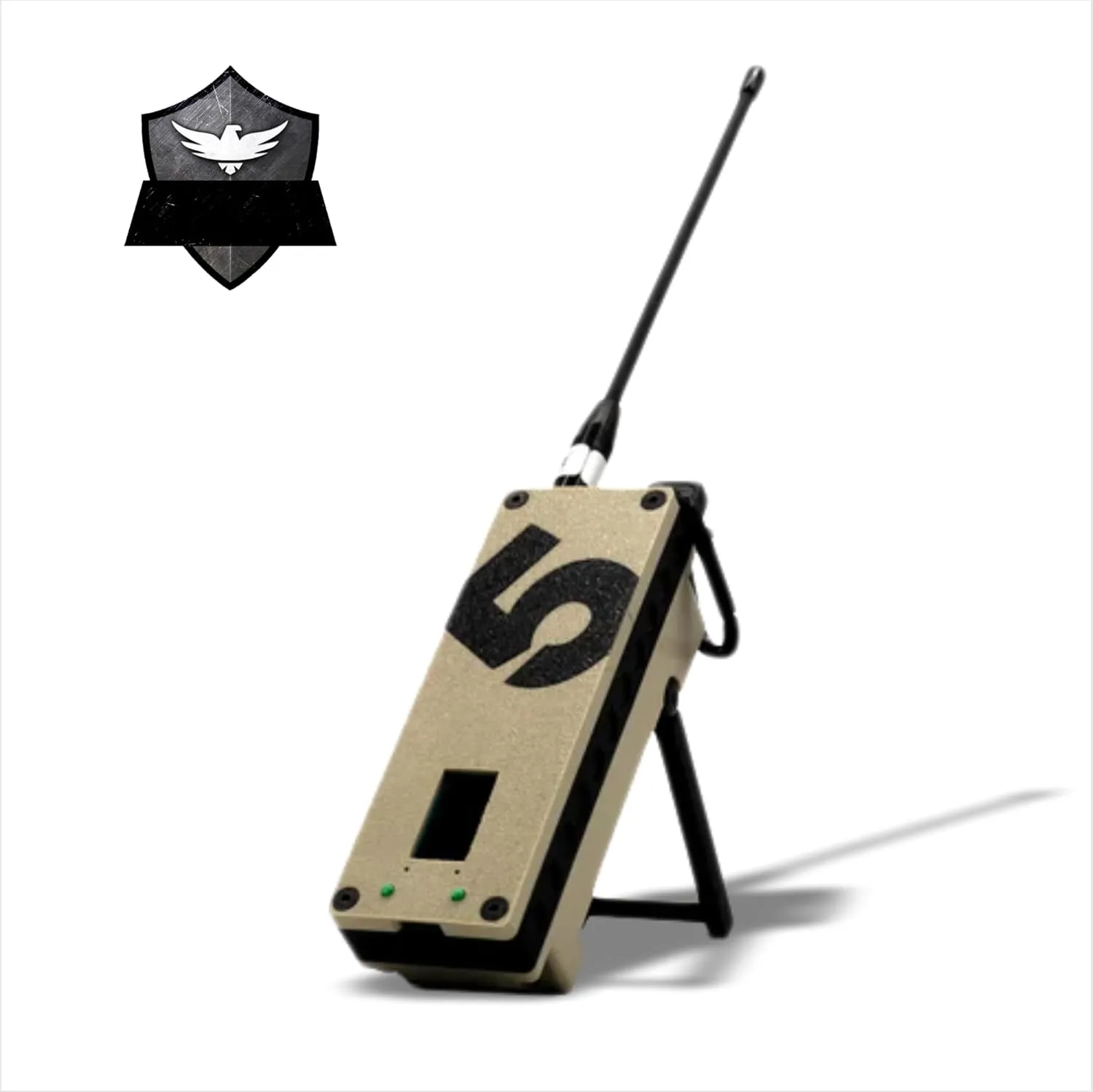 ATAK Enabled S5 Trekker Bravo LoRa Radio SX1262 with Meshtastic and GPS Enabled, Fully Flashed - Off-Grid Communication Device from spec5-Desert Sand