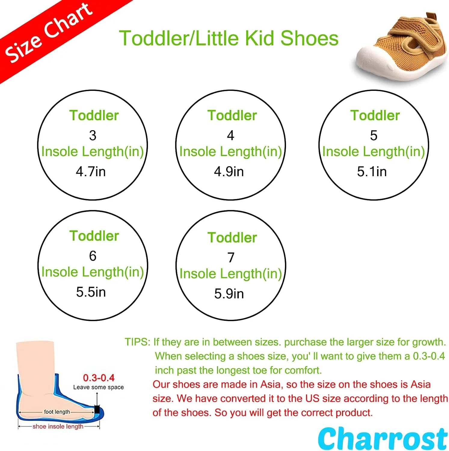Baby First-Walking Shoes 1-4 Years Kid Shoes Trainers Toddler Infant Boys Girls Soft Sole Non Slip Cotton Canvas Mesh Breathable Lightweight TPR Material Slip-on Sneakers Outdoor