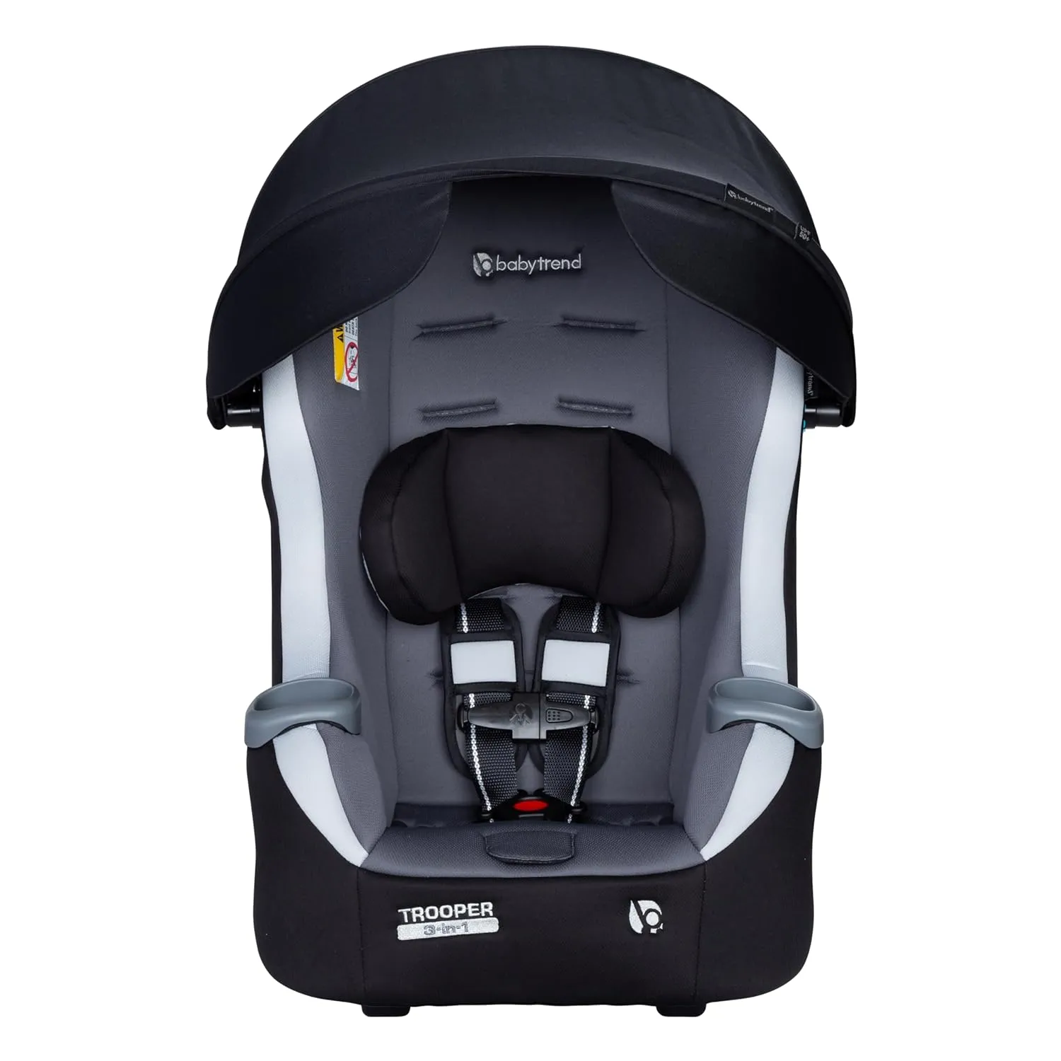 Baby Trend Trooper™ Plus 3-in-1 Convertible Car Seat with Canopy, Dash Tan