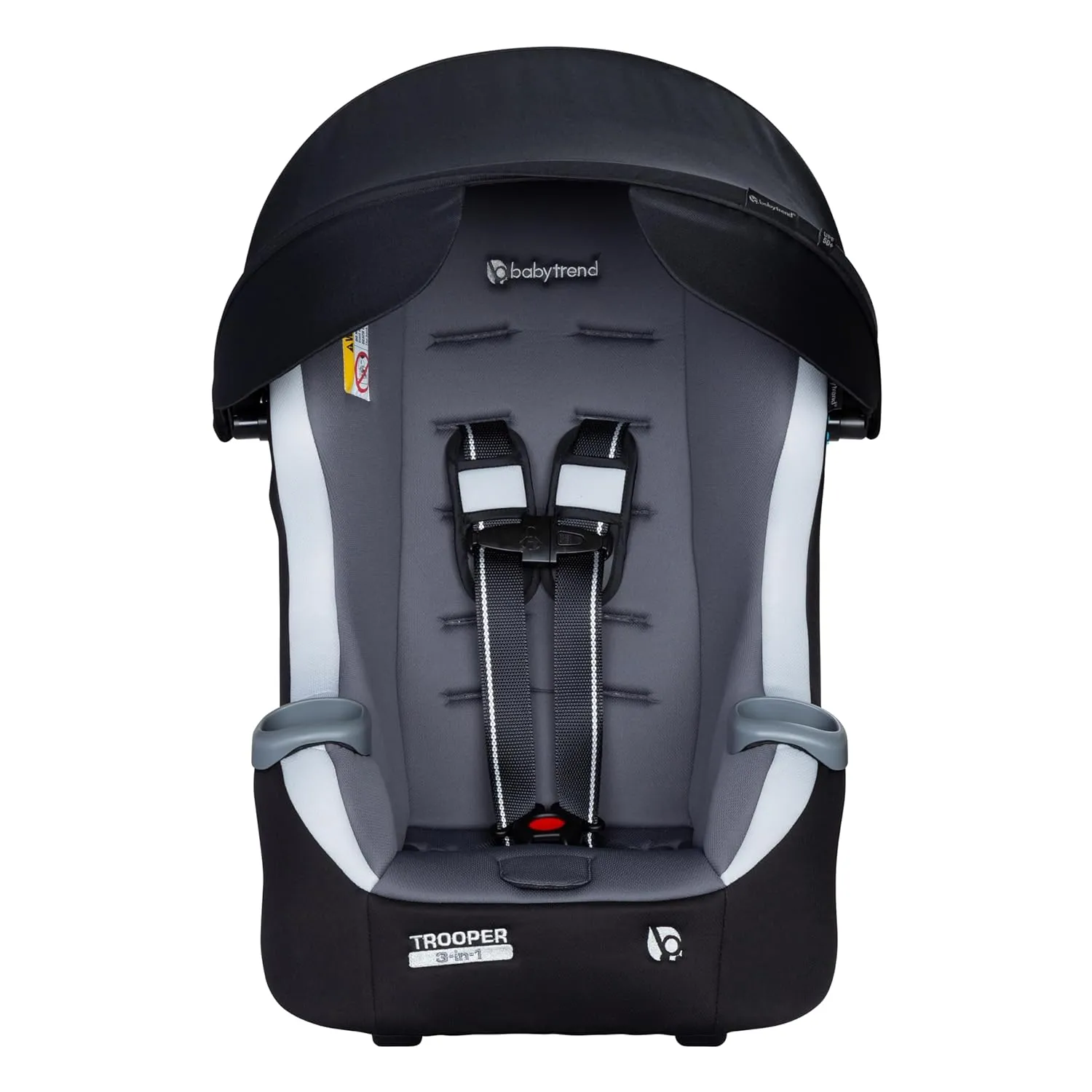 Baby Trend Trooper™ Plus 3-in-1 Convertible Car Seat with Canopy, Dash Tan