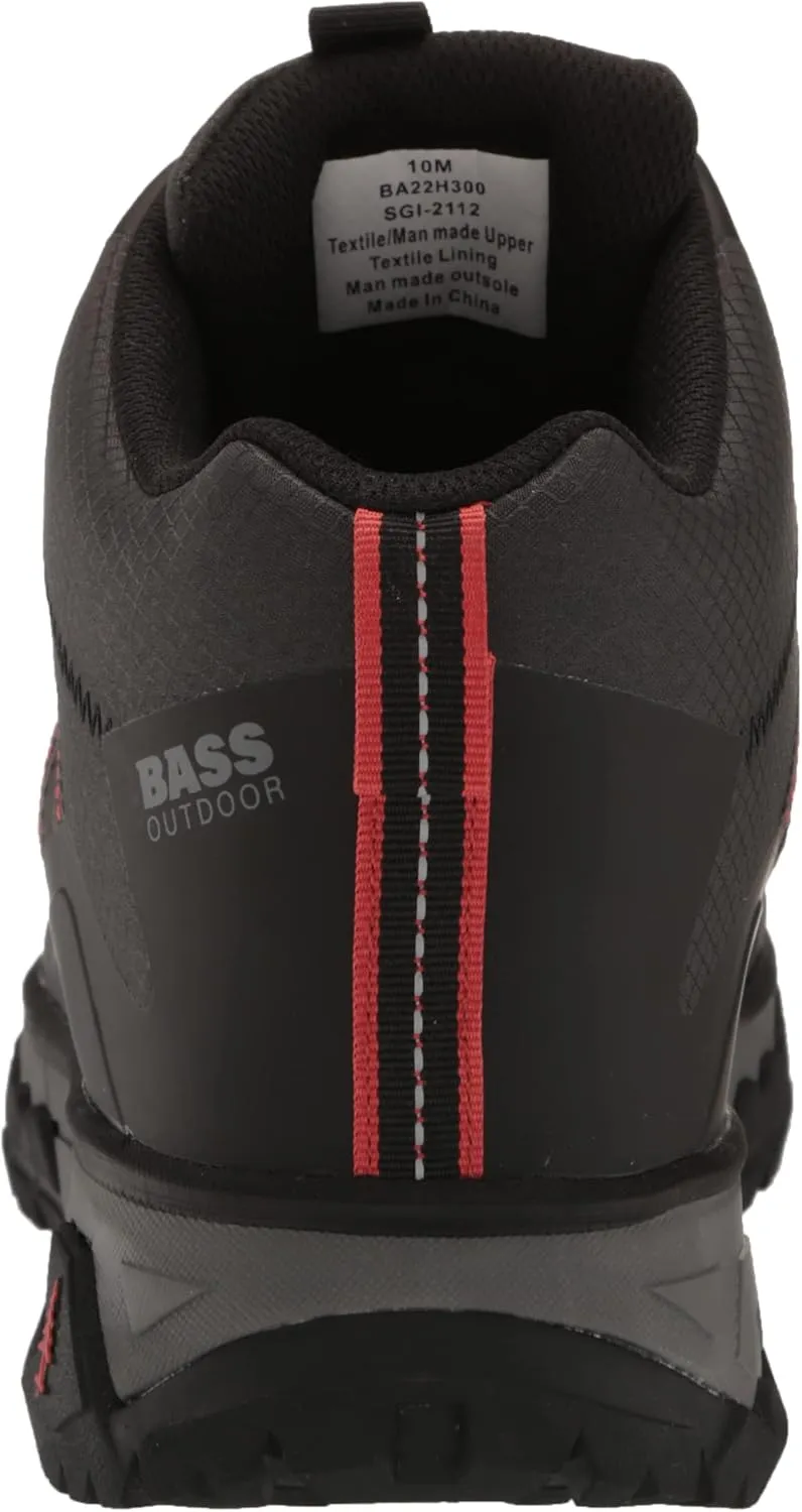 BASS OUTDOOR Men's Peak Webbing Hiker M Ankle Boot