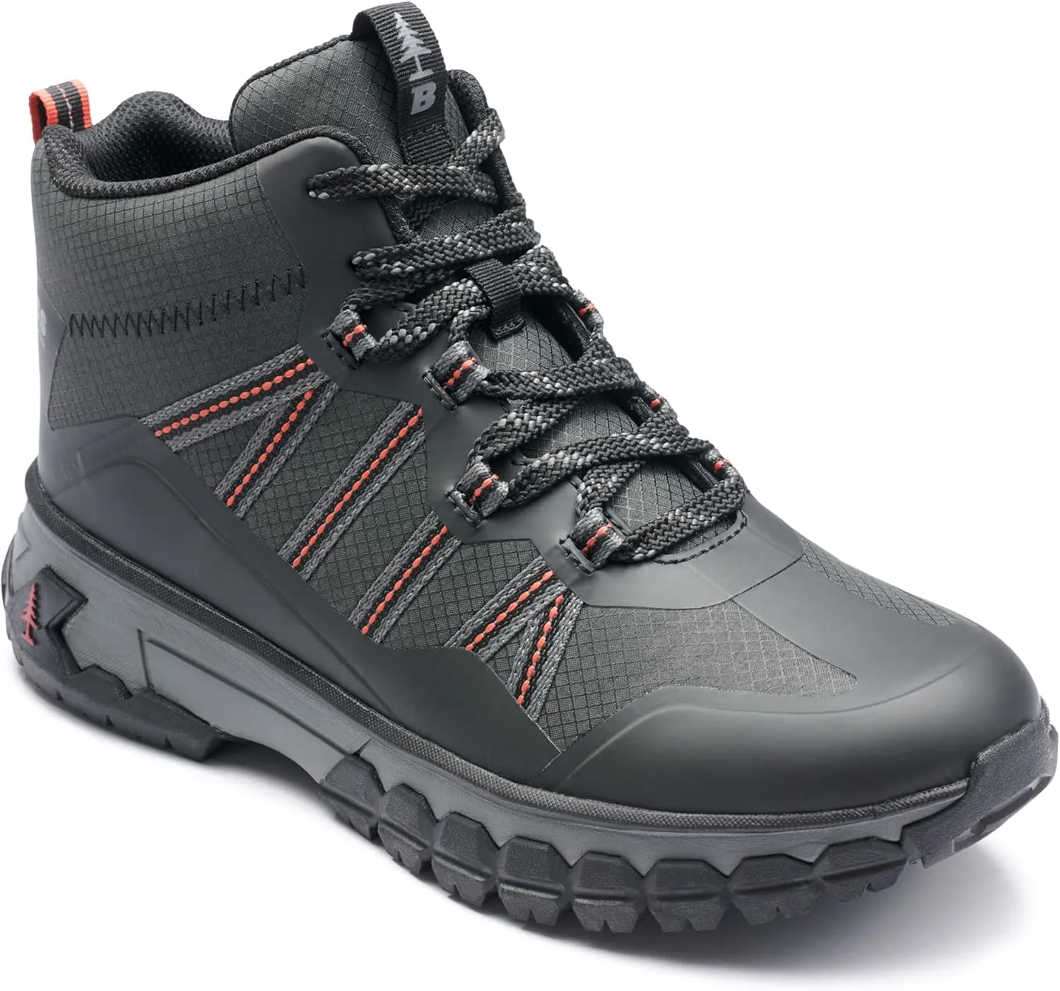 BASS OUTDOOR Men's Peak Webbing Hiker M Ankle Boot