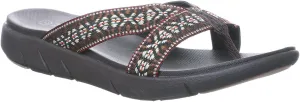 BEARPAW Women's Juniper Black Size 5 | Women's Flip Flop Sandal | Women's Shoe | Comfortable & Lightweight