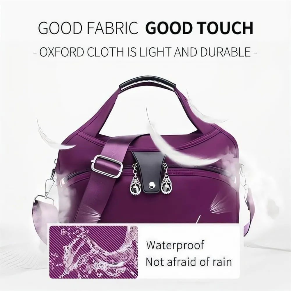 Beautifuldeer Anti Theft Handbag, Women'S FashionTheft Handbag, Crossbody Bag, Waterproof Oxford Cloth Satchel