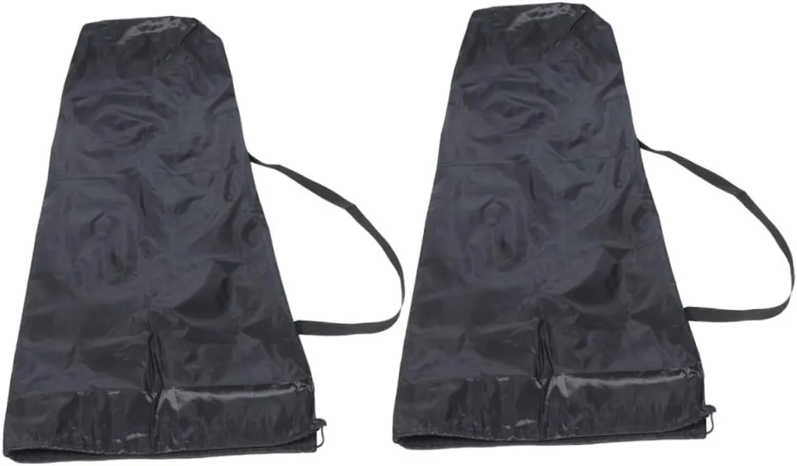 BESPORTBLE 2pcs Stroller Travel Bags Durable Organizer for Airplane Travel Car Seat Protection Drawstring Closure Reinforced Seams Fits Major Brands Convenient Storage