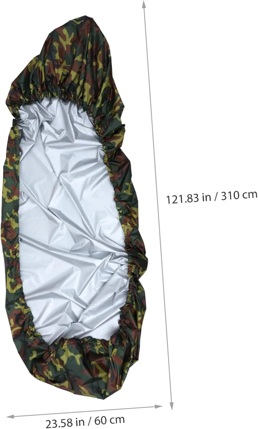 BESPORTBLE Kayak Covers Boat Outdoor Covers Heavy Duty Tarps Uv Protection Oxford Fabric