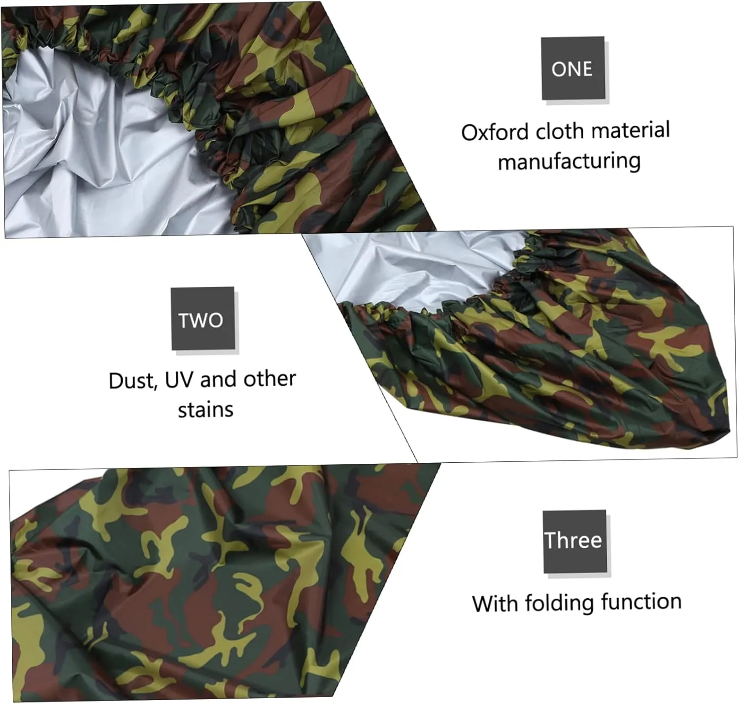BESPORTBLE Kayak Covers Boat Outdoor Covers Heavy Duty Tarps Uv Protection Oxford Fabric