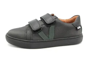 Black Textured Double Velcro