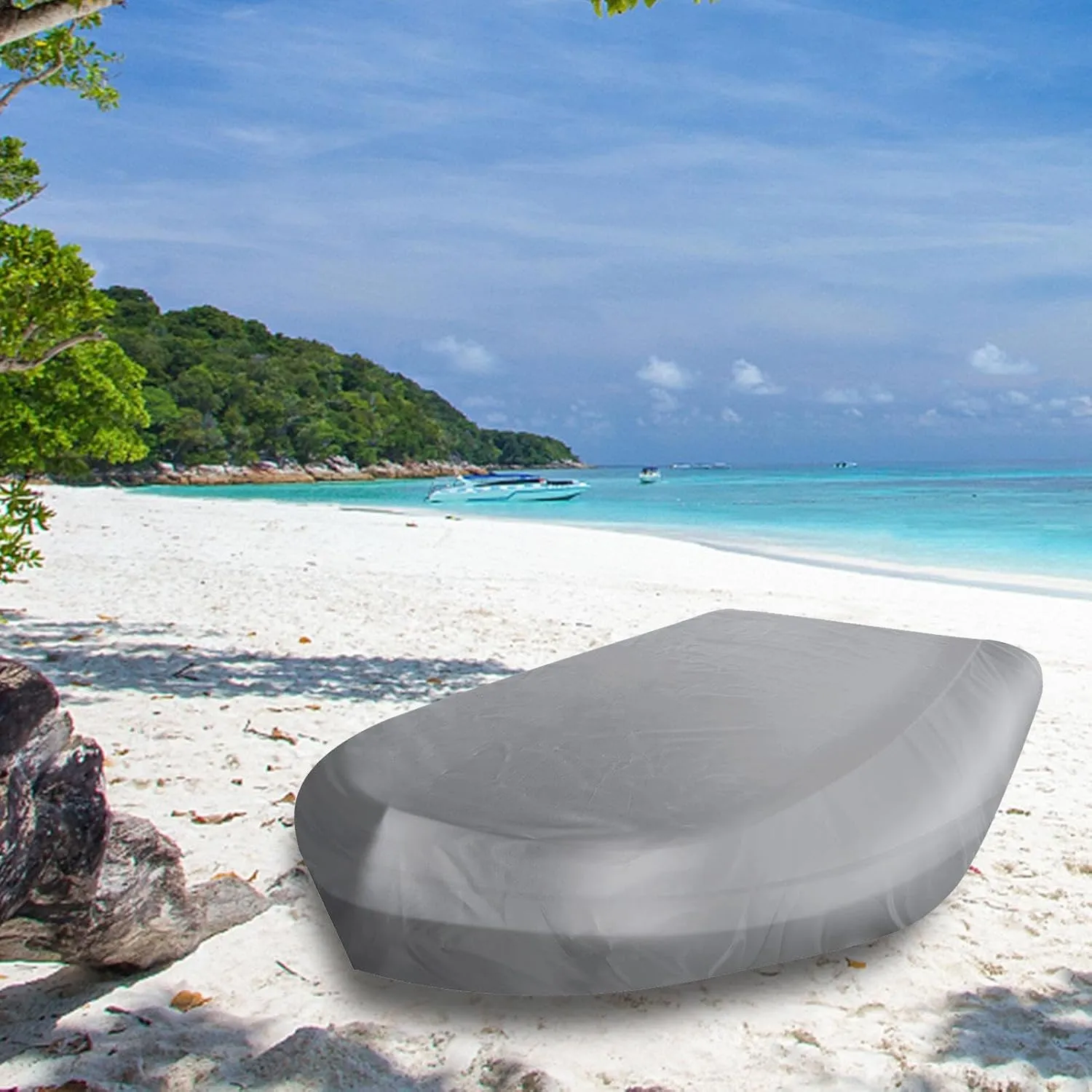 Boat - Waterproof Boat, Anti UV Boat Protection Gear, Inflatable Boat Covers, Large Drift Boat Covers, Dust Proof Boat Covers, Ship Drift, Dust Proof Kayak Gear for Outdoor