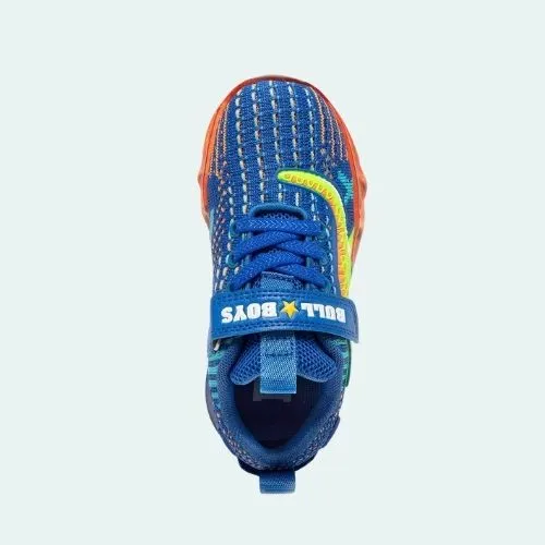 BULL BOYS T-REX BOYS LIGHT UP RUNNERS DNAL3212 ROYAL MULTI
