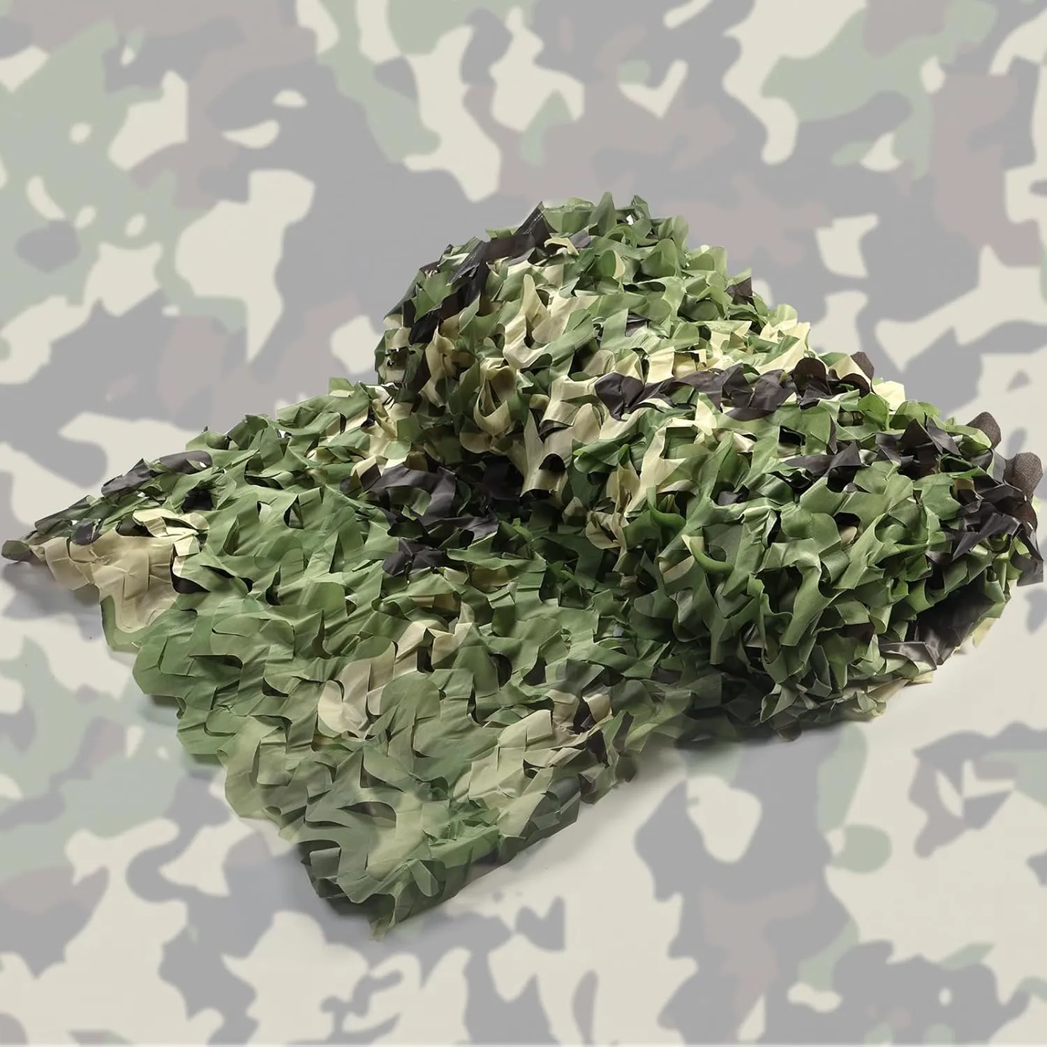 Camo Netting Camouflage Netting, Bulk Roll Mesh Nets Camouflage Nets Military Surplus for for Hunting Blind Sunshade Car Cover Party Decorations