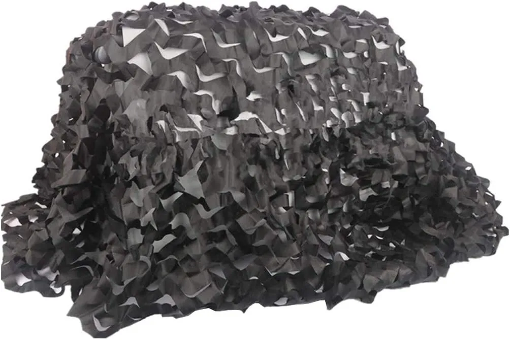 Camo Netting with Mesh Woodland UV Resistant Shade Camouflage Net Blinds for Hunting Camping Shooting Greenhouse Plant Shade Net Military Sunscreen Car Cover Decoration