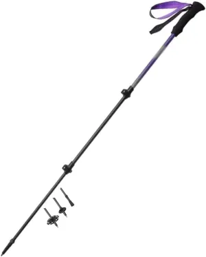 Carbon Fiber Ultralight Trekking Poles, Anti-Shock Mountaining Trail Poles, Tri-fold Design, Balance Support for Seniors, Women, and Men