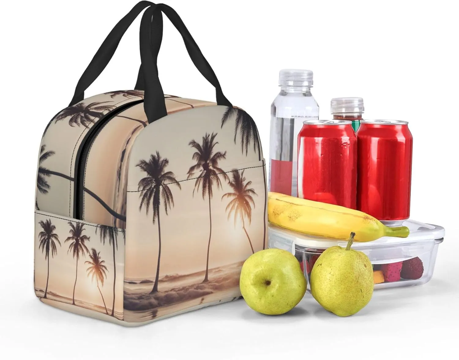 cartoon pigeon Lunch Bag for Women Men Insulated Lunch Box for Work/Picnic/Travel Reusable Durable Lunch Box
